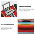 thumbnail image 5 of Naloa Mexican Serape Blanket Stripes Elastic Suitcase Protector, Travel Suitcase Protector Cover Fits 18-32in Suitcase - Small, 5 of 9