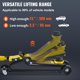thumbnail image 3 of Floor Jack VEVOR de acero pesado de perfil bajo de 2,5 toneladas, 3 of 9