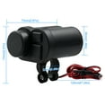 thumbnail image 4 of Motorcycle USB Charger Phone 12V Cigar Lighter Socket Dual USB Motorcycle Lighter Socket Charger Waterproof, 4 of 10