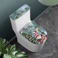 thumbnail image 3 of HELLHERO Toilet Seat Cover 2 Piece Set Stylish Gifts Christmas Gifts for Bathroom, Fits All Toilet Shapes, Merry Chrismas, 3 of 8