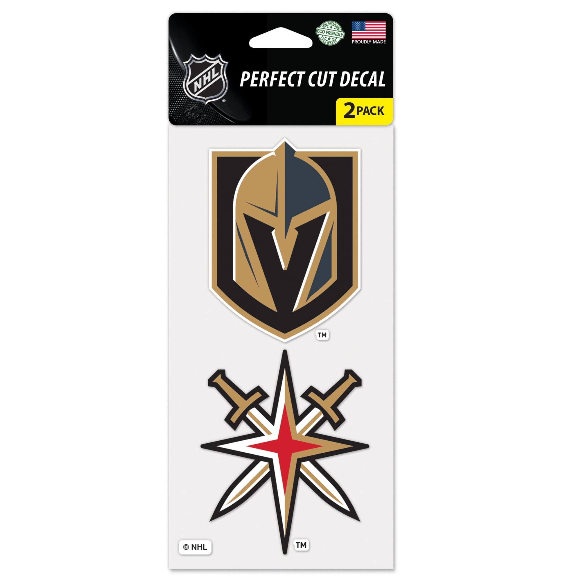 Vegas Sticks Sport Car Bumper Sticker Decal 5 X 4 hotprint Golden Knights Hockey 