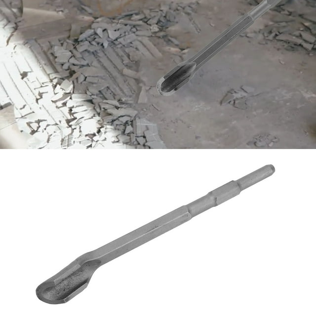 Electric Chisel Set 40CR Hex Shank Hammer Chisel 280mm 11.02in For Electric Hammer