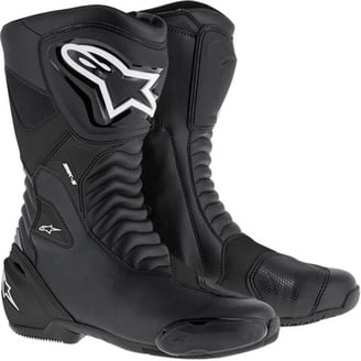 Alpinestars SMX-6 v2 Vented Boots - Black/Flo Yellow - EU 49