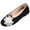 Black, variant on Women Casual Round Head Comfy Flats Sneakers Lace Flower Decoration Casual Shoes Green 6