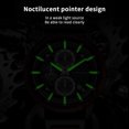 thumbnail image 3 of Reloj Deportivo De Madera Para Hombre, Reloj De Moda Multifuncional Con Pantalla De Calendario, Relojes Sencillos De Negocios Monstrate AP004882-02, 3 of 5