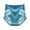 Blue, variant on Axiiglly High Waisted Underwear for Women See Through Seamless Lace Underwear Floral Printed Satin Panties Stretchy Soft Breathable Briefs on Clearance