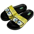 thumbnail image 2 of SpongeBob SquarePants Méduse Bob l'Éponge Visage Slide Sandales-Taille 8 des Hommes, 2 of 4