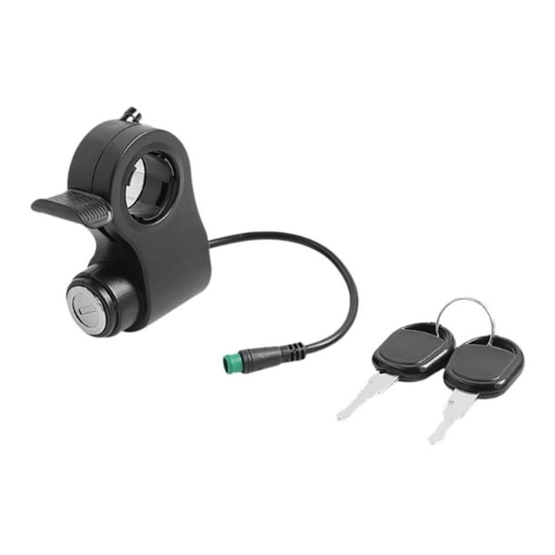 Controlador de velocidad del acelerador de pulgar de 5 pines Fácil de instalar Accesorio profesional resistente Acelerador de pulgar para bicicleta