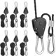 thumbnail image 1 of Pairs 1/8 Inch Rope Ratchet Strap Heavy Duty Adjustable Rope Ratchet for Hanging, 1 of 5