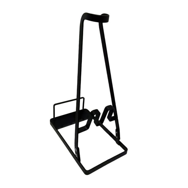 Soporte universal para aspiradora, soporte independiente, rejilla metálica Negro