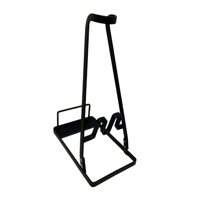 Soporte universal para aspiradora, soporte independiente, rejilla metálica Negro