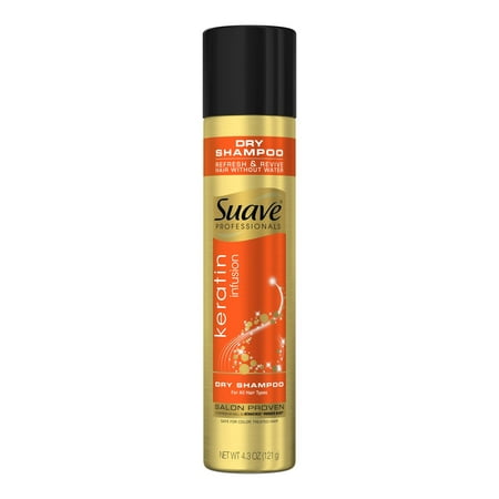 Suave Professionals Keratin Infusion Dry Shampoo, 4.3 (Best Professional Dry Shampoo)