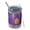 Halloween Spider Bat, variant on 12oz Tumblers Halloween Skulls Pumpkins and Cauldrons Vacuum Insulated Stainless Steel Travel Tumbler Cups Mug with Lid and Straw for Beer,Coffee,Beverages with Cleaning Brush for Cold & Hot Drinks