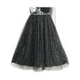 thumbnail image 5 of Girls Dress Black Sparkling Tulle Lace Party Prom Gown 6, 5 of 6