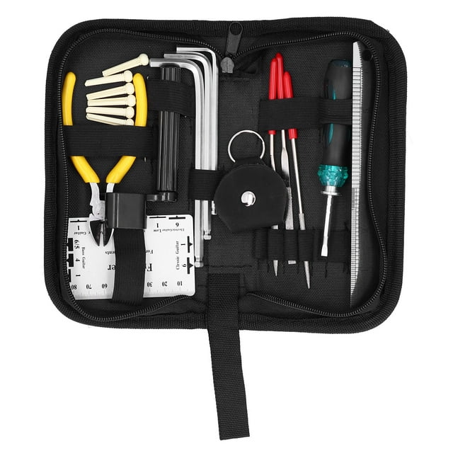 Bass Maintenance Tool,23PCS Guitar Repairing Tool Ukulele Maintenance Tool Guitar Repairing Tool Kit True Excellence