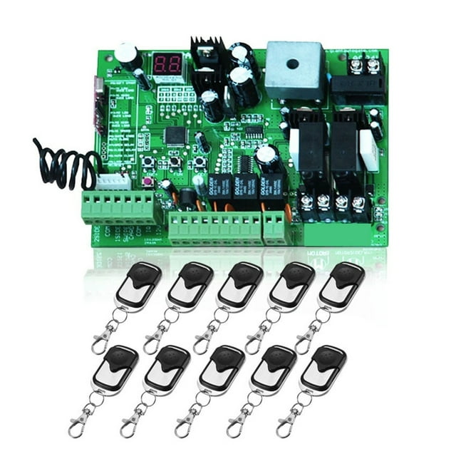 Carte de Type Universel 24V pour Ouvre-Portail à Double Bras Automatique, Panneau de Commande, Système de Centre de Contrôle Intelligent, Libérez Vos Mains
