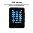 thumbnail image 6 of NFTIGB Digital MP3 Player with Bluetooth 5.0, Portable Music and Video Player with 16GB Memory Card, Black (5.12 inches / 13 cm), 6 of 9