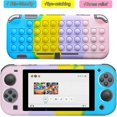 thumbnail image 2 of (pink) 1pc Compatible Nintendo Switch Lite Case Protective Cover Kids Anti-crush Silicone Case Switch Lite 5.5 Anti-scratch Case, 2 of 5