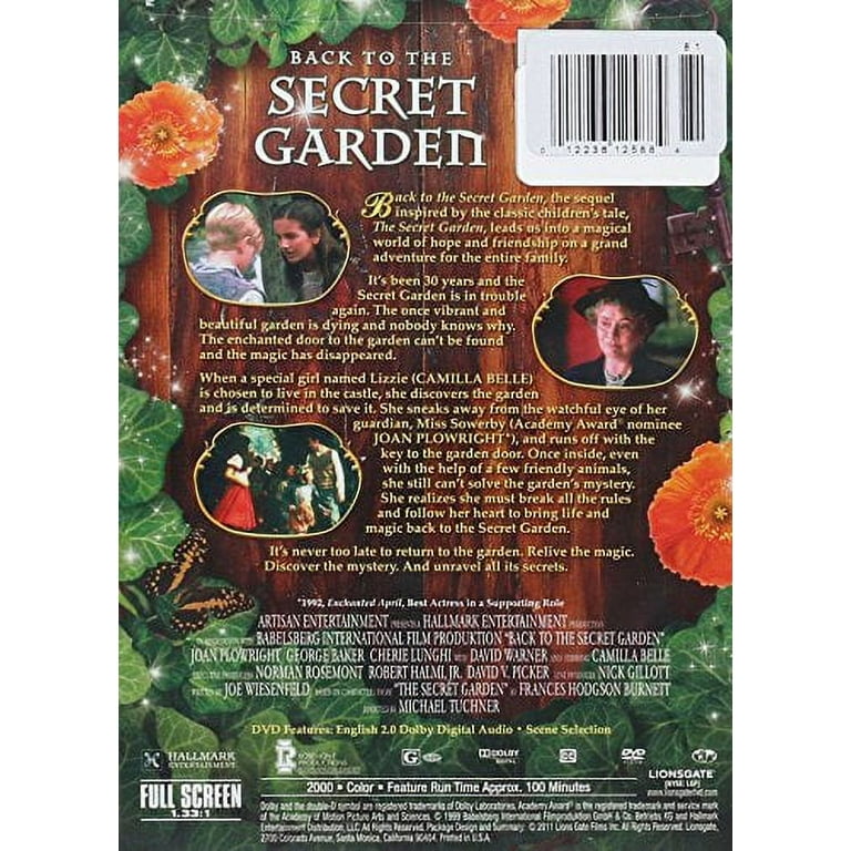 Back to the Secret Garden (DVD) - Walmart.com