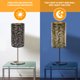thumbnail image 4 of black lampshade Medium for Table Lampshades Replacement durability to the whole structure（20*12*12 cm）, 4 of 5