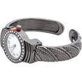 thumbnail image 4 of Blekon Collections Womens Quartz 26mm Case Concho Cuff Bangle Watch, 4 of 5