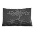 thumbnail image 1 of Ahgly Company Patterned Outdoor Rectangular Gray Wolf Gray Lumbar Throw Pillow, 13 inch by 19 inch, 1 of 5