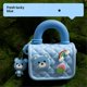 thumbnail image 4 of Bolsa de cámara multifuncional para niños Monedero de mano lindo portátil Accesorios de cámara, azul, 4 of 5