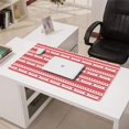 thumbnail image 3 of Long Mouse Pads for Desk,Red Christmas Striped Pattern (2) Desk Mats on Top Of Desks, Desk Mouse Pad Extra Large with 3mm Non-Slip Base and Stitched Edge for Gaming,Office,Work,Home 31.5x15.7in, 3 of 5