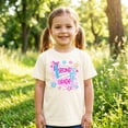 thumbnail image 5 of 2nd Grade Shirt for Girls Cute Floral Pennant Flag Back to School Second Grade Graphic Tee Natural Shirt Youth Small, 5 of 8