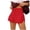 Red, variant on Women's Running Quick Shorts Workout Elastic Athletic Yoga Pants Dry High Waist, M, Red