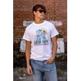 thumbnail image 5 of Mega Man Video Game Summer Vacation Men's Graphic T Shirt Tees Brisco Brands S, 5 of 6