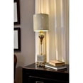 thumbnail image 2 of Lucas McKearn Pompadour X Transitional Metal Table Lamp in Gold/Silver, 2 of 3