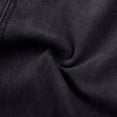 thumbnail image 5 of ZJXFGS Wide Leg Jeans for Women Trendy High Waisted Drawstring Tie Elastic Waist Stretchy Denim Pants Trouser Jeans Black L, 5 of 7