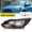 Left, variant on Kojem Right Halogen Headlights For 2012-2014 Ford Focus w/Bulbs Replace for FO2503298 Passager Side