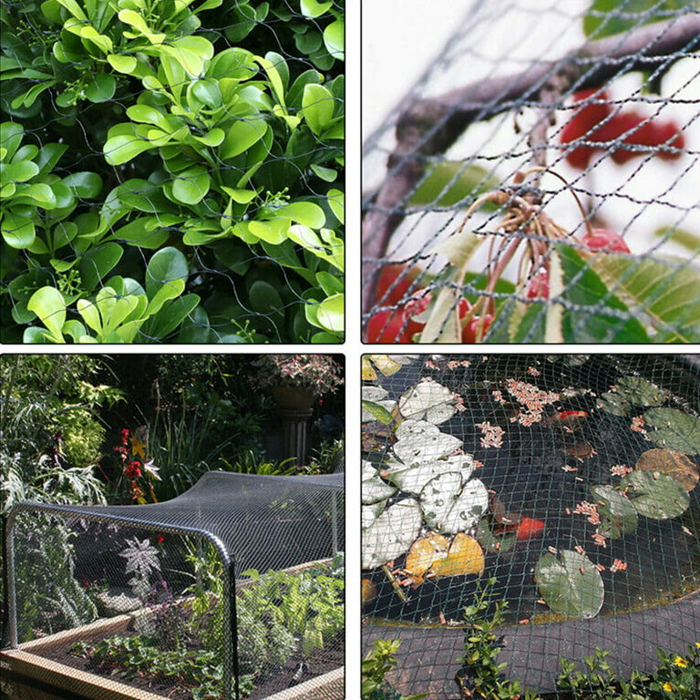 Anti-Bird Netting 13 x 33 Feet Nylon Woven,Garden Farm Plants Fencing Mesh  Fruits Protector Durable Fish Ponds Cover