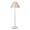 White, variant on Patio Living Concepts Seaside 60 Inch Floor Lamp w/ 3 Inch White Body & Antique Beige Linen Sunbrella Shade Fabric