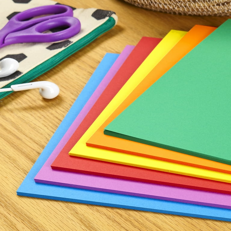 Astrobrights Colored Cardstock, Primary 6-Color Assortment, 60