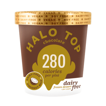 Halo Top, Non Dairy Chocolate, Pint (8 count)