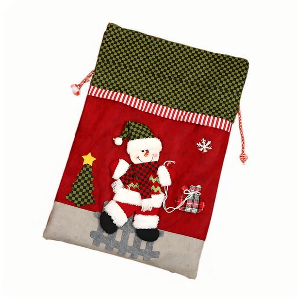 Bolsas de Regalo de Navidad Bolsa de Regalo de Navidad Bolsa de Regalo de Navidad Decoraciones de Fiesta