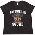 thumbnail image 3 of Inktastic Dog Rottweiler Squad Women's Plus Size T-Shirt, 3 of 5