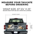 thumbnail image 4 of Truck Tailgate Wrap Peeling Flag HD Decal Graphics MightySkins Professional Grade 3M Material Universal Fit for Full Size Trucks Weatherproof & Car Wash Safe, 4 of 6