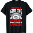 thumbnail image 1 of Great Cook Chef Joke Graphic Tee Bad Cooking Kitchen Fire Humor Top,for unisex up to 3XL, 1 of 4