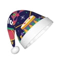 thumbnail image 2 of Naloa Happy Mardi Gras Santa Hat for Kids Baby Christmas Hats,Girls Boys Toddler Plush Xmas Holiday Hat,Luxury Santa Claus Hat, 2 of 6