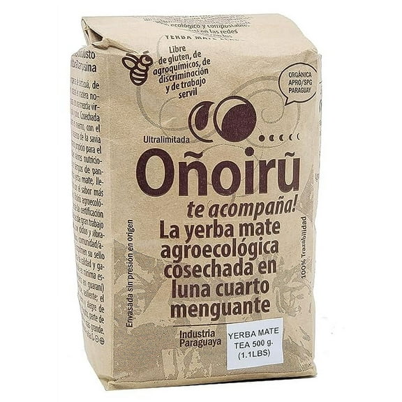 Onoiru Yerba Mate Con Palo (with stems) 500 G (1.1 LBS)