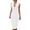White, variant on Women's Midi Pencil Dress Sleeveless Draped Cowl V Neck Elegant Sheath Dress formal office Cocktail Wedding Guest Dress Evening Gown White