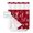 Red, variant on No Hook Shower Curtain with Snap in Liner, Christmas Golden Snowflake Xmas Tree Hotel Shower Curtains for Bathroom, Washable Shower Curtain Liner Set with Mesh Top Window, 66"x72"