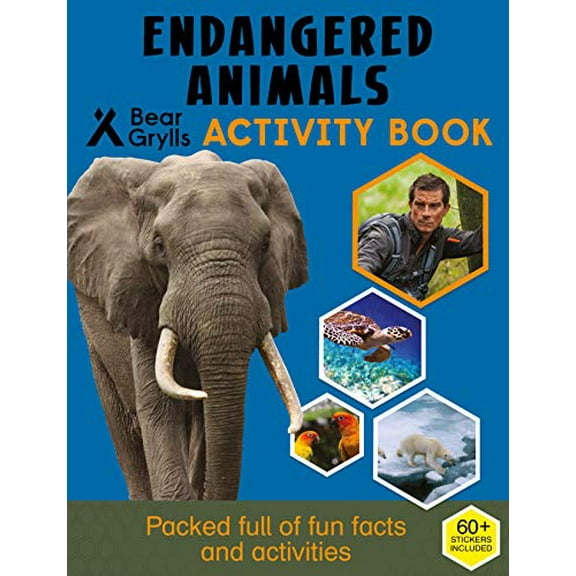 Bear Grylls Sticker Activity: Endangered Animals