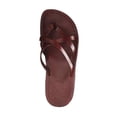 thumbnail image 3 of Tamar - Leather Strappy Flip Flops - Womens Sandals, 3 of 5