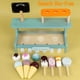 thumbnail image 2 of Juego de juguetes de helado de madera, puesto de tienda de camiones de helados, juguetes para niños pequeños, accesorios de cocina de juego Montessori, juego de alimentos de madera, 2 of 5