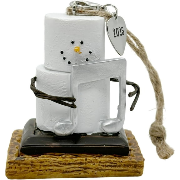 Elskandi S'mores Musical Note Ornament Dated 2025